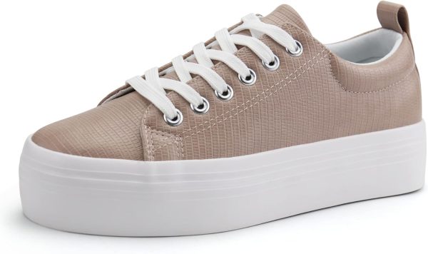 Lace-Up Platform Sneakers Casual Comfortable Fashion Shoes