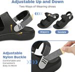 Slides for Men,Men's Slides Sandals for Men Adjustable Beach Sandal Platform Sandals Comfort Lightweight Ultra Cushion EVA Slides