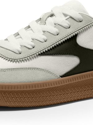 Suede Casual Sneakers Gum Sole Classic Walking Shoes