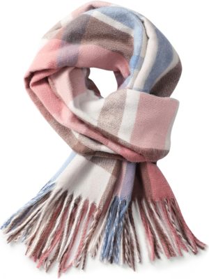 Scarf for Women - Womens Scarf, Winter Scarfs for Women, Fashion Cashmere Scarf Plaid for Winter, Long Blanket Scarf